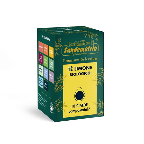 Sandemetrio Te limone Biologico 18 cialde