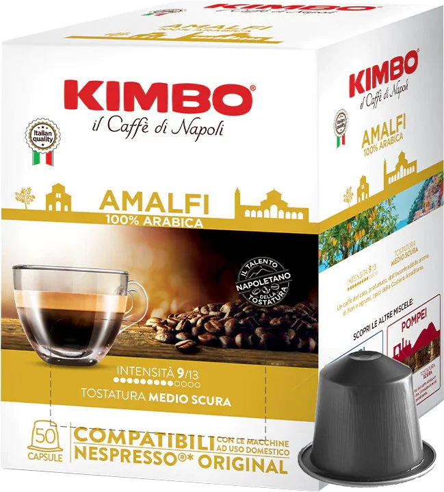 Kimbo Amalfi 50 Capsule Compatibili Nespresso