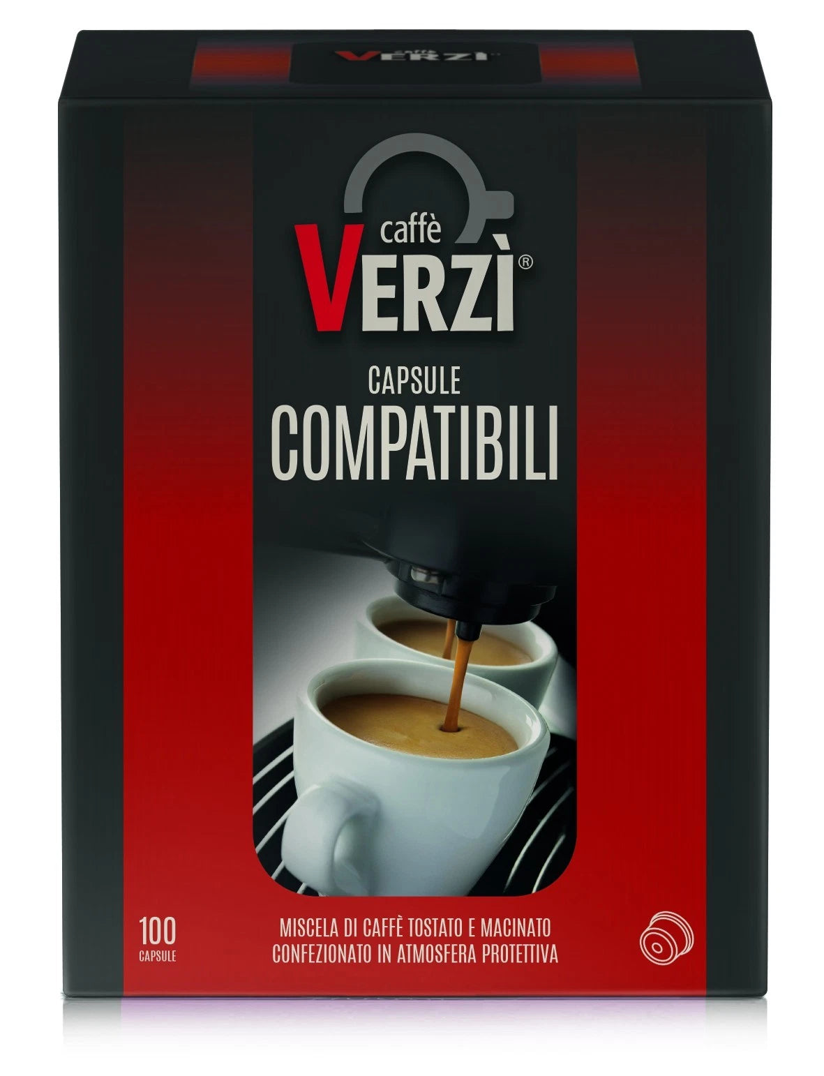 Verzì 100 Capsule Compatibili DOMO
