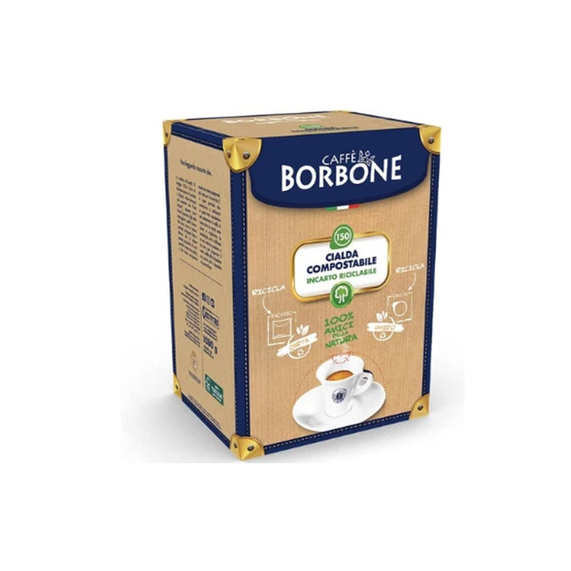Borbone 150 Cialde compostabili Vari Aromi