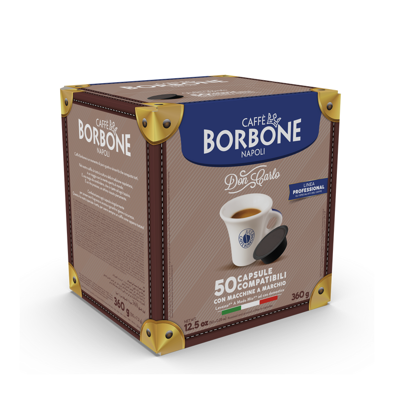 Borbone 50 Capsule Don Carlo compatibili A Modo Mio Vari Aromi