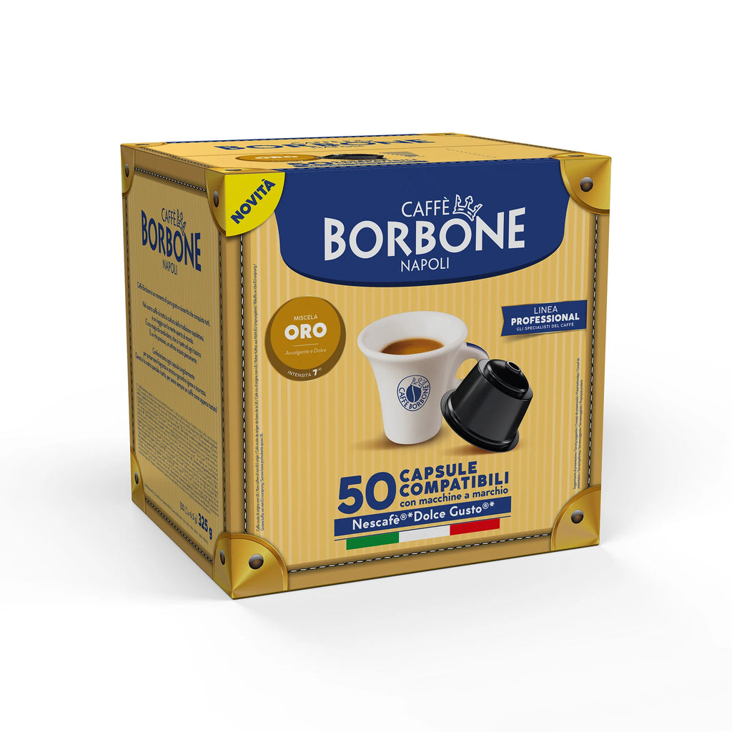 Borbone 50 capsule compatibili Dolce Gusto Vari Aromi