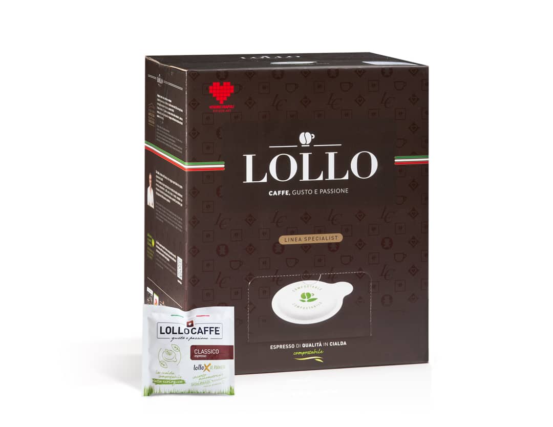 Lollo 150 Cialde Compostabili Vari Aromi