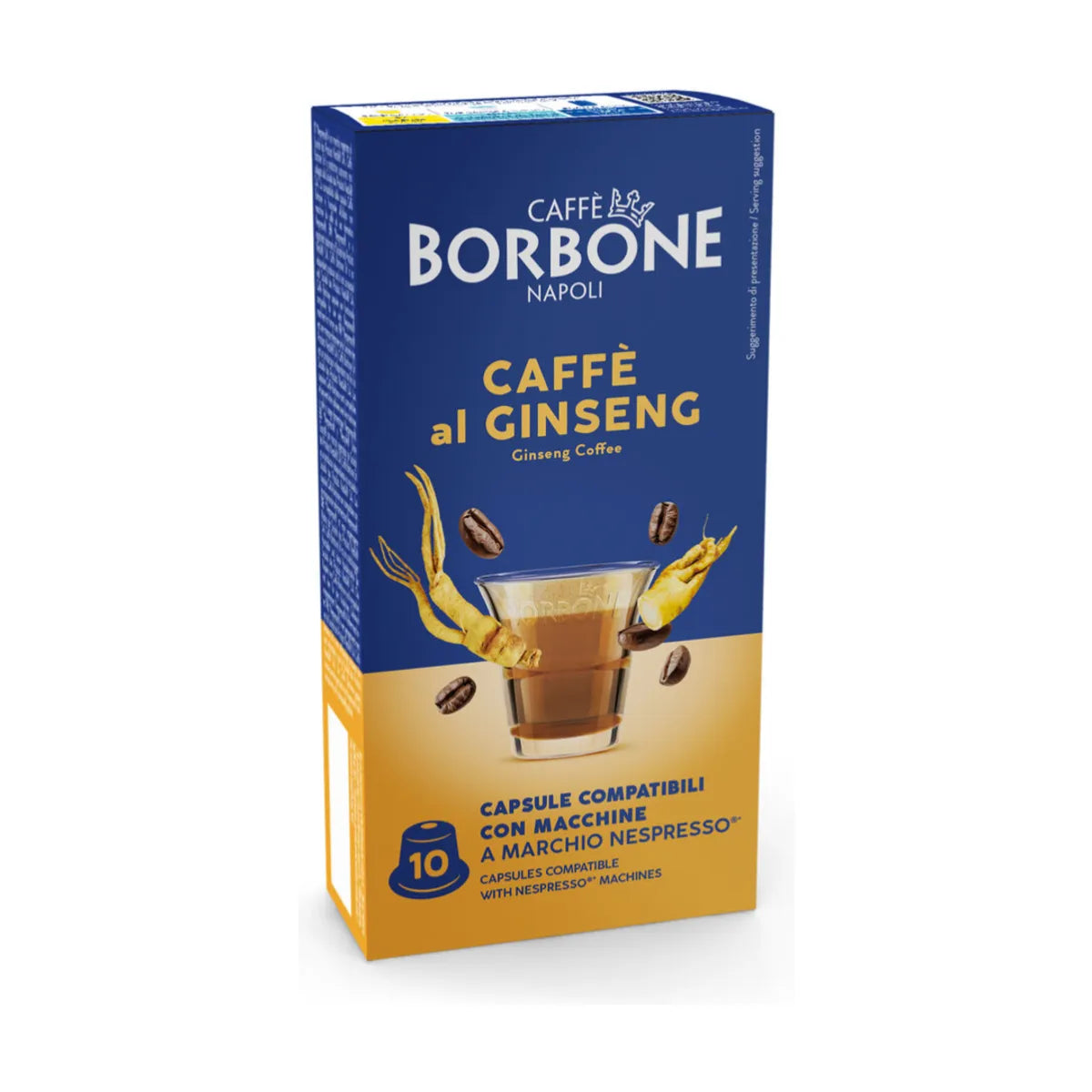 Borbone Nespresso ginseng 10 capsule