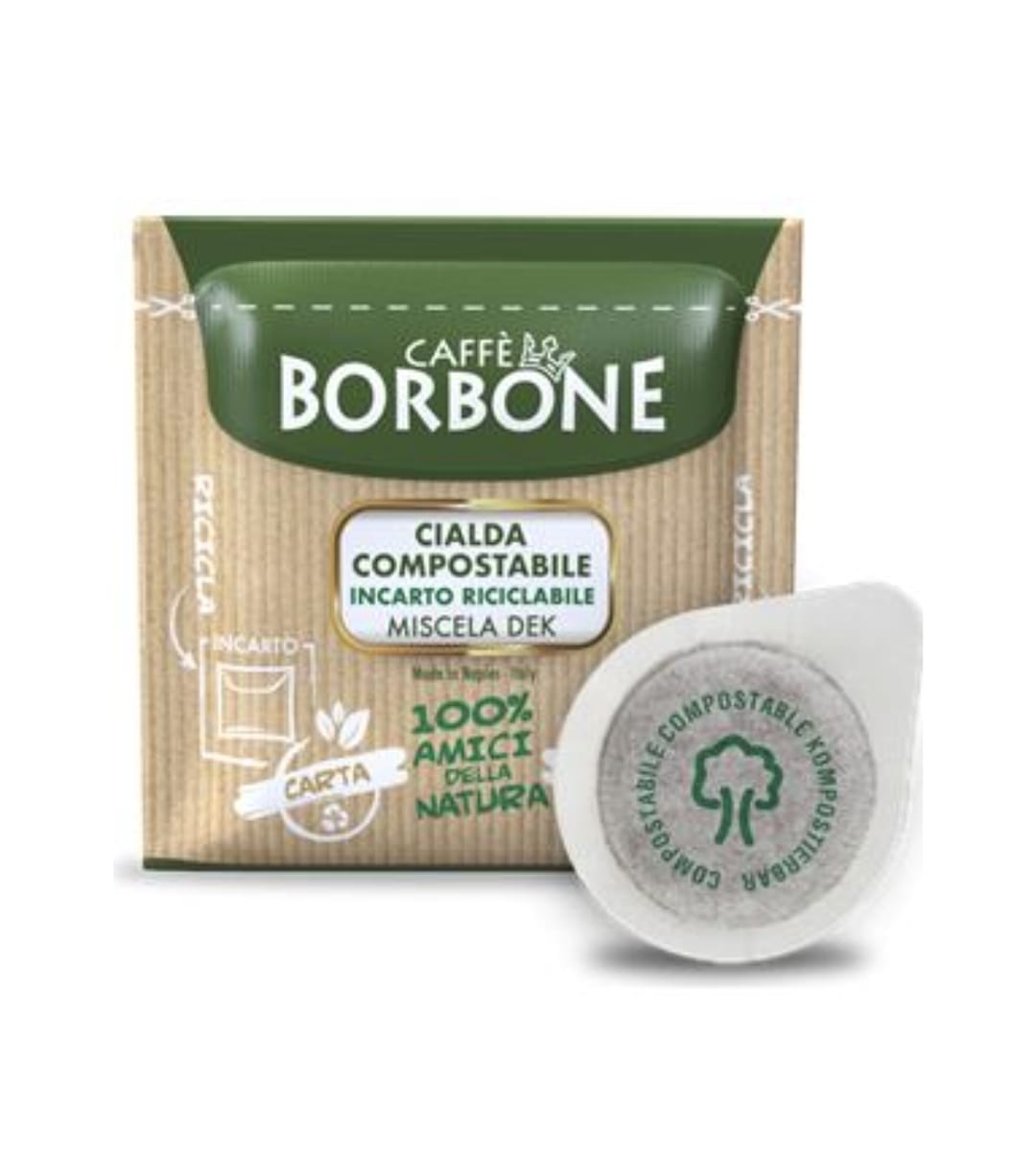 Borbone 150 Cialde compostabili Vari Aromi