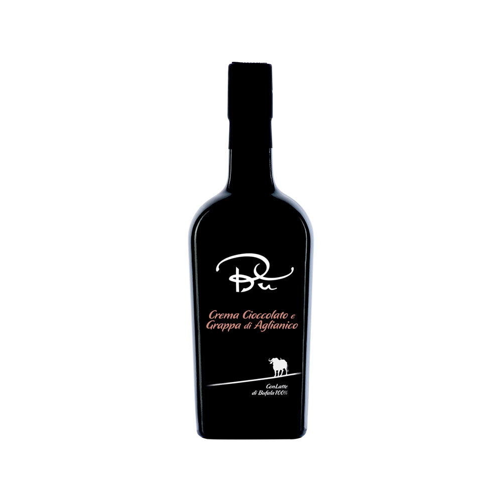 MAURIZIO RUSSO Crema di Cioccolato e Grappa di Aglianico con latte di bufala 100% 200ML