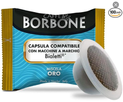 Borbone 50 Capsule compatibili Bialetti Aromi Vari