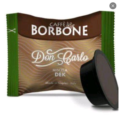 Borbone 100 capsule Don Carlo compatibili A Modo Mio Aromi Vari