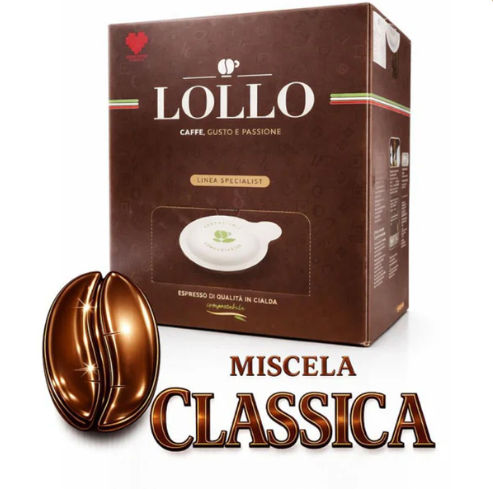 Lollo 150 Cialde Compostabili Vari Aromi