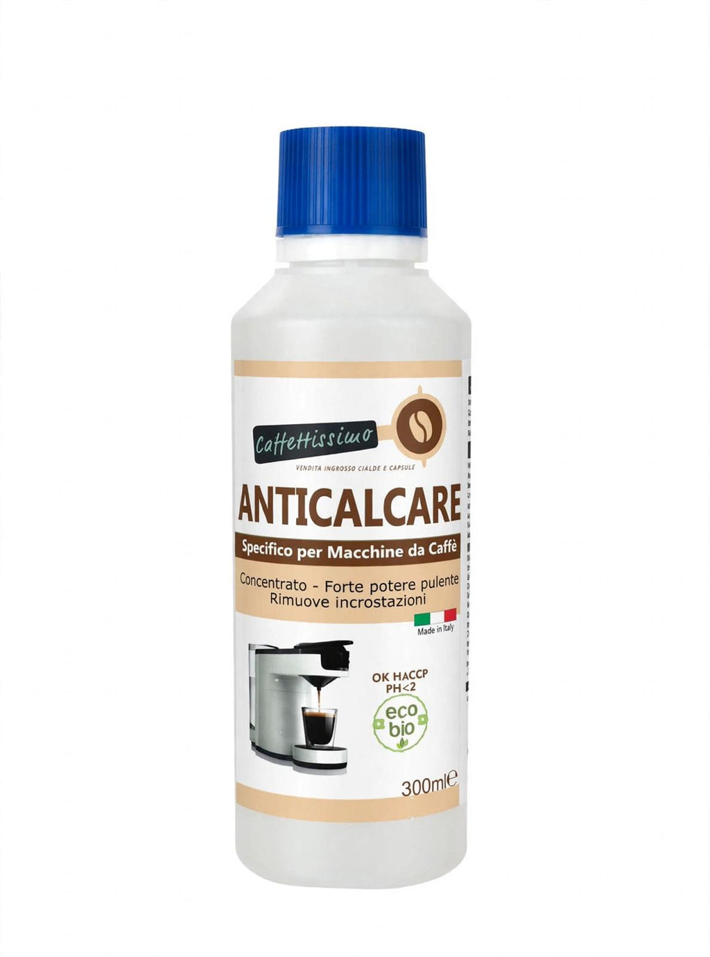 Anticalcare per pulizia macchinetta