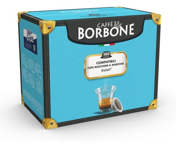 Borbone 100 Capsule compatibile Bialetti Vari Aroma