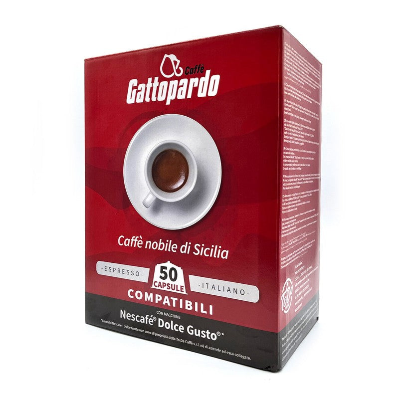 Gattopardo insonnia 50 Capsule Compatibili Dolce Gusto