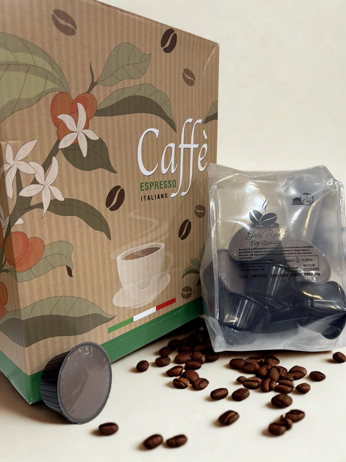 GoldRed 50 capsule Compatibili Dolce Gusto