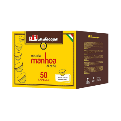 MANHOA 50 capsule compatibili Dolce Gusto gusto vellutato