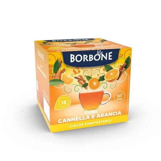 Borbone tisana cannella e arancia 18 cialde