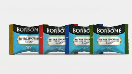 Borbone 100 Capsule compatibile Bialetti Vari Aroma